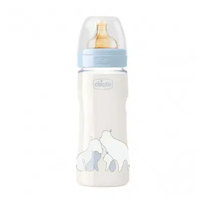 CHICCO BIBERON ORIGINAL 330ML TOUCH REGULAR BOY CON TETTARELLA IN CAUCCIU' CHICCO BIBERON ORIGINAL 330ML TOUCH REGULAR BOY CON TETTARELLA IN CAUCCIU'