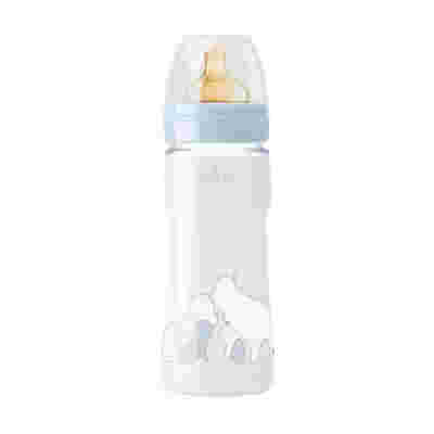CHICCO BIBERON ORIGINAL 330ML TOUCH REGULAR BOY CON TETTARELLA IN CAUCCIU'