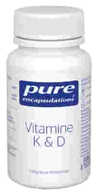 PURE ENCAPSULATIONS VITAMINE K & D 30 CAPSULE