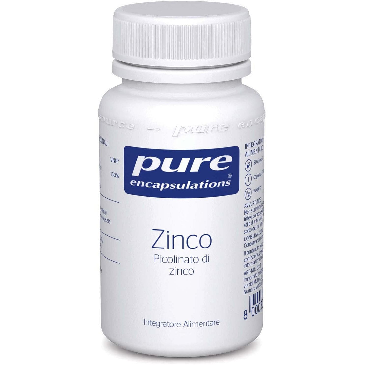 Pure Encapsulations Zinco 30 Capsule