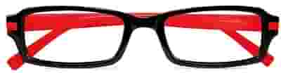 OCCHIALE DA LETTURA PREMONTATO TWINS SILVER GENTLEMAN ROSSO +3,50