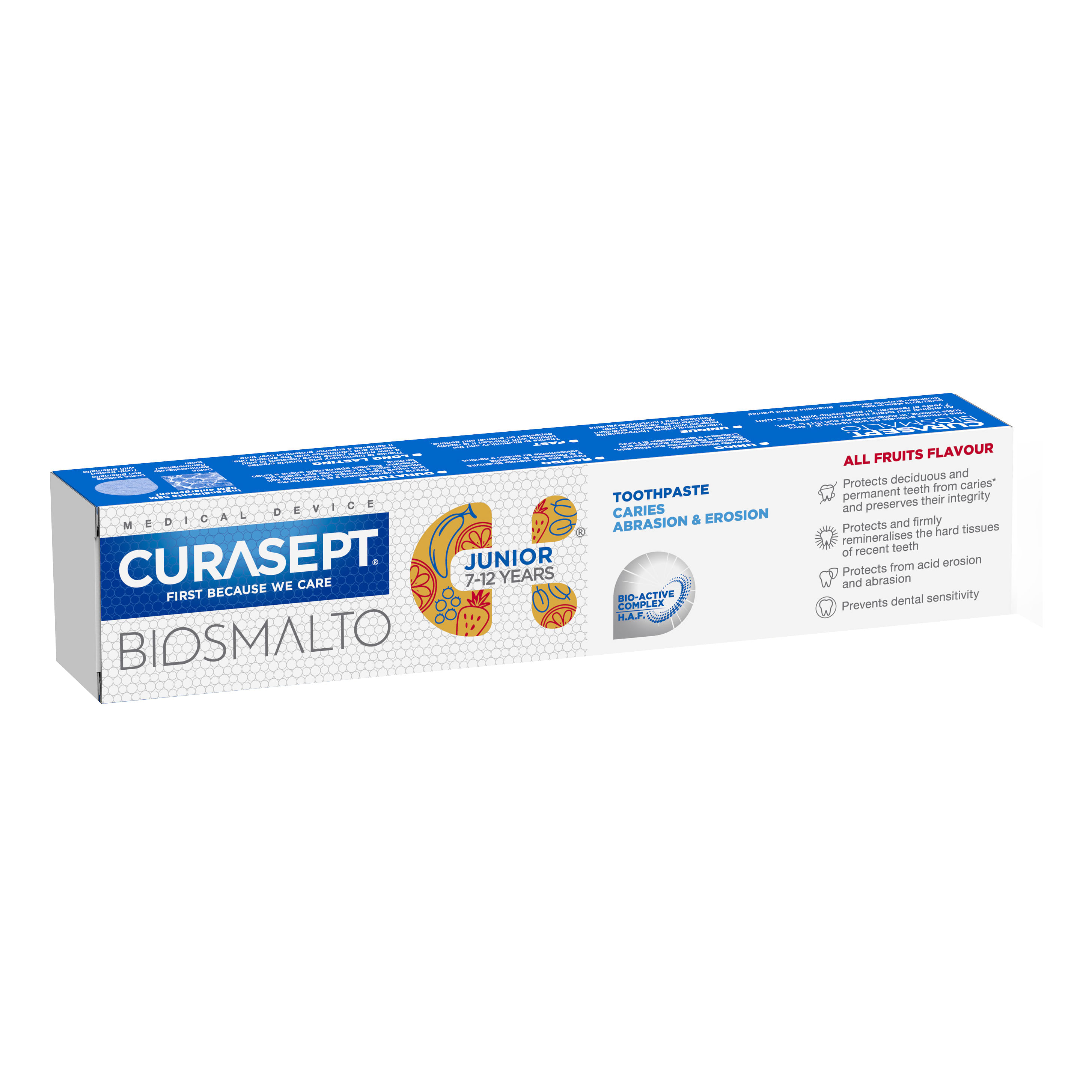 Curasept Biosmalto Dentifricio Junior 75 Ml