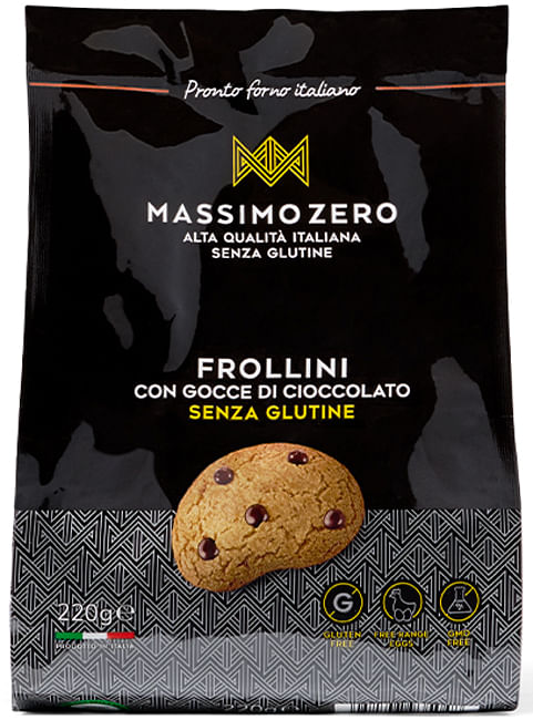 Massimo Zero Frollini Gocce Cioccolato 220 G