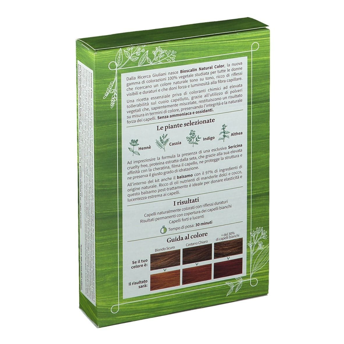 BIOSCALIN NATURAL COLOR CASTANO CARAMELLO 70 G