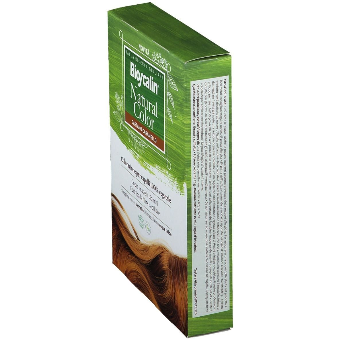 BIOSCALIN NATURAL COLOR CASTANO CARAMELLO 70 G
