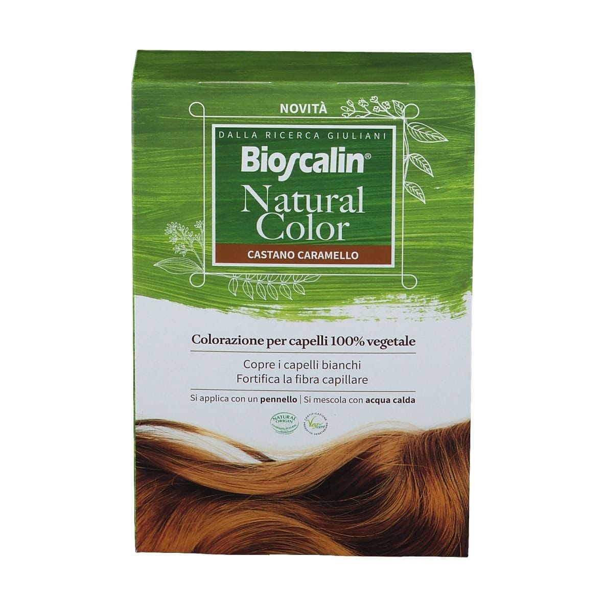 BIOSCALIN NATURAL COLOR CASTANO CARAMELLO 70 G