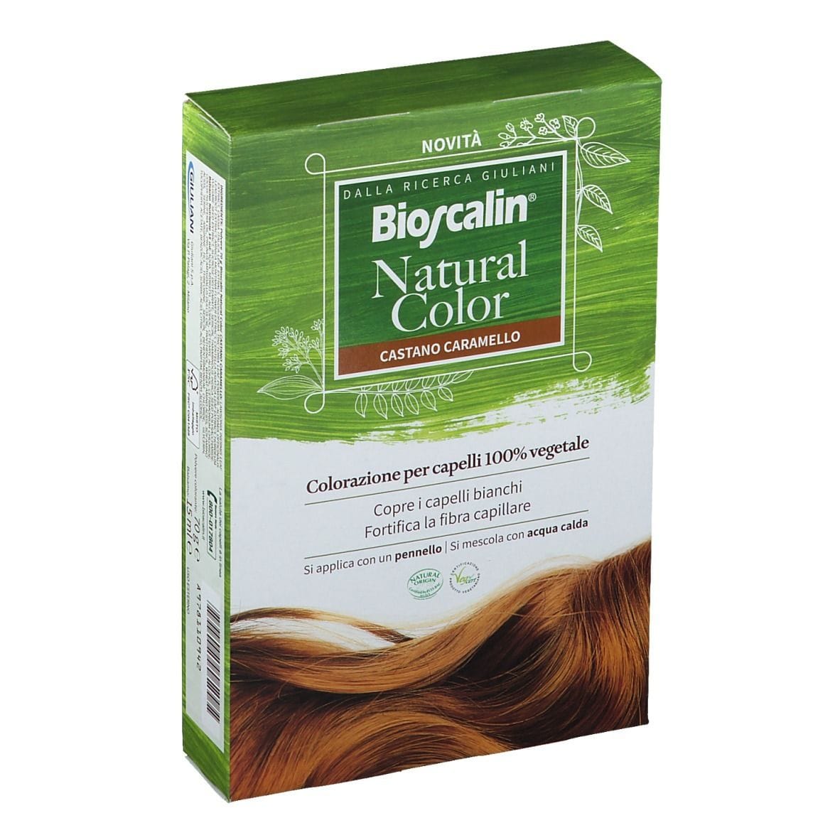 BIOSCALIN NATURAL COLOR CASTANO CARAMELLO 70 G