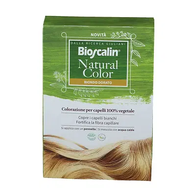BIOSCALIN NATURAL COLOR BIONDO DORATO 70 G BIOSCALIN NATURAL COLOR BIONDO DORATO 70 G
