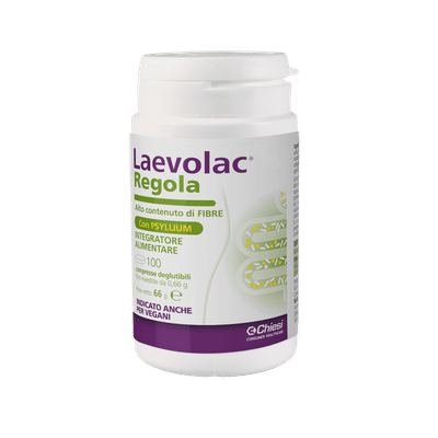 LAEVOLAC FIBRE 100 COMPRESSE DEGLUTIBLI FILM-RIVESTITE DA 0,66 G