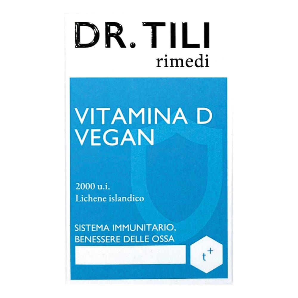 Dr Tili Rimedi Vitamina D Vegan 60 Compresse