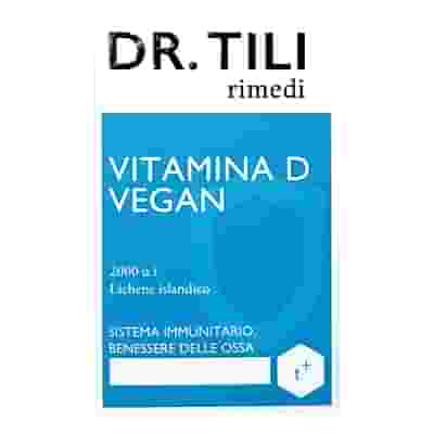 DR TILI RIMEDI VITAMINA D VEGAN 60 COMPRESSE