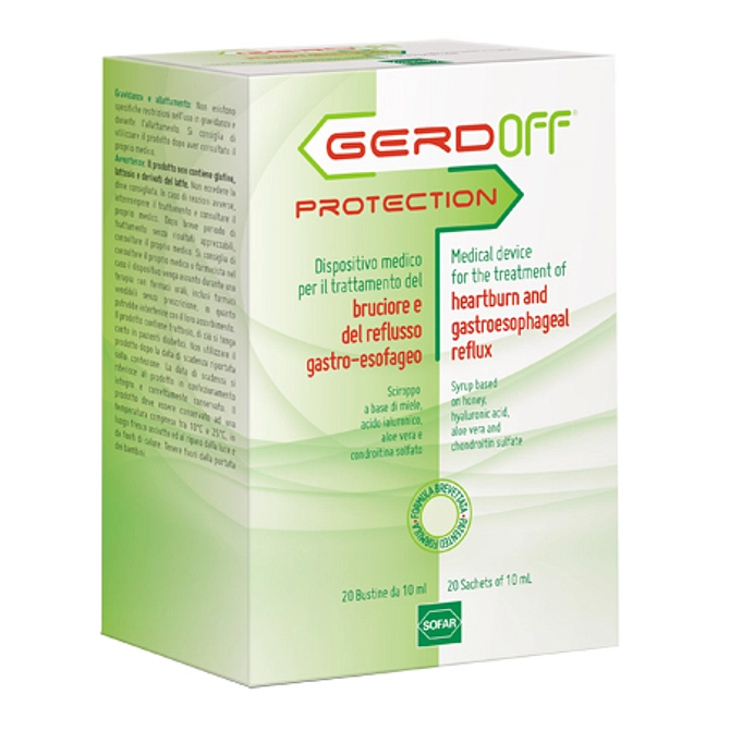Gerdoff Protection Sciroppo 20 Buste 10 Ml