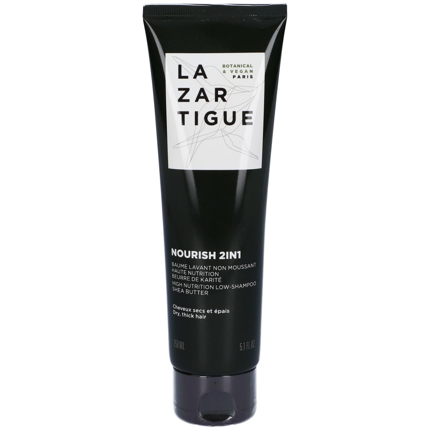 Lazartigue Nourish 2 In 1 Balsamo Lavante Alta Nutrizione Beurre De Karite' 150 Ml