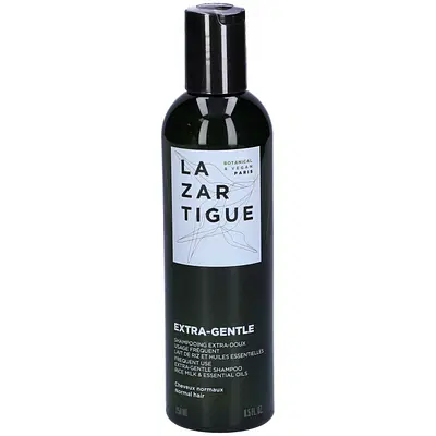 LAZARTIGUE EXTRA GENTLE SHAMPOO USO FREQUENTE LAIT DE RIZ ET HUILES ESSENTIELLES 250 ML LAZARTIGUE EXTRA GENTLE SHAMPOO USO FREQUENTE LAIT DE RIZ ET HUILES ESSENTIELLES 250 ML