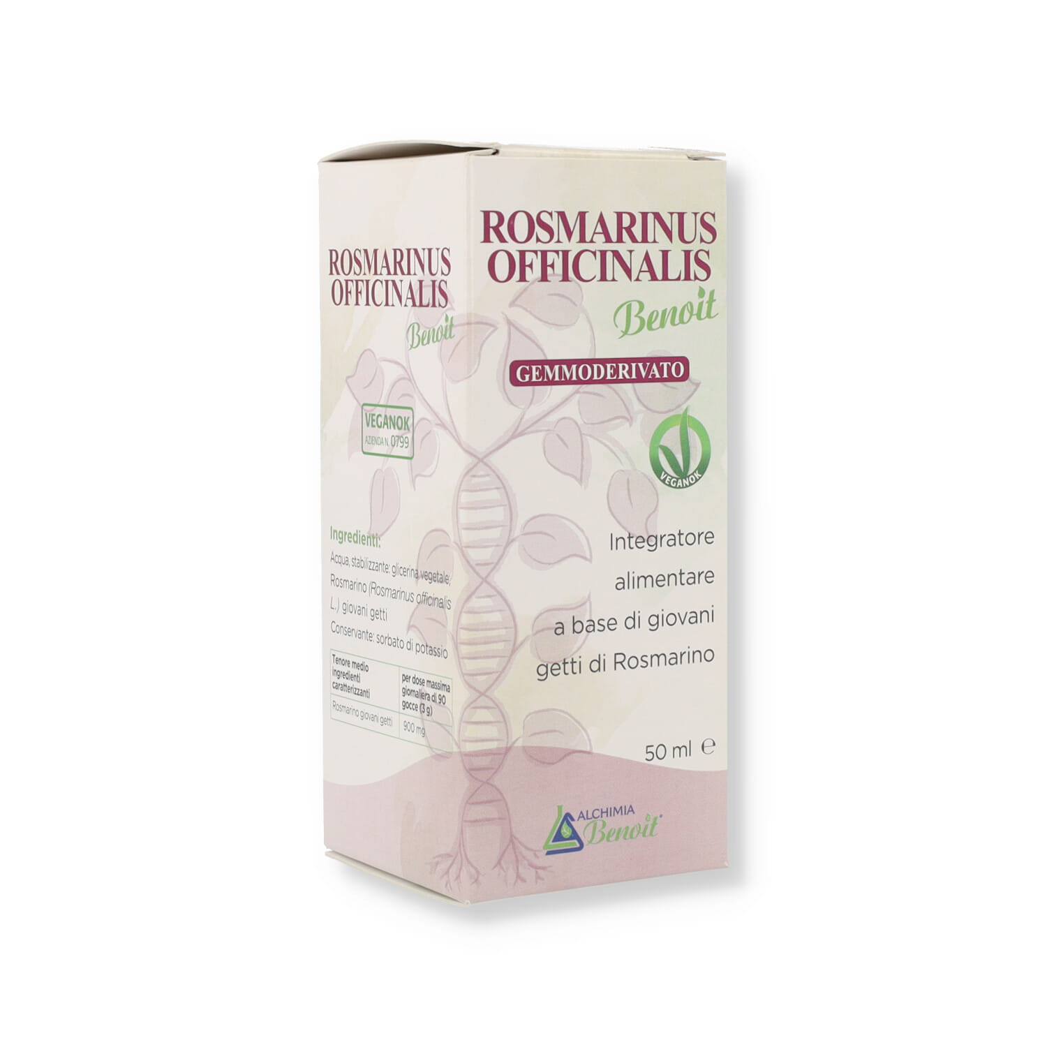 ROSMARINUS OFFICINALIS GEMMODERIVATO 50 ML