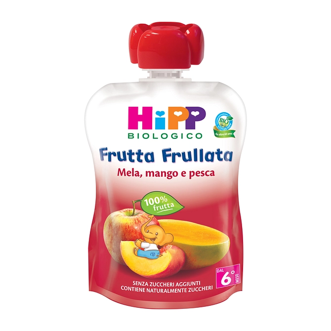 Hipp Bio Frutta Frullata Mela/Mango/Pesca 90 G
