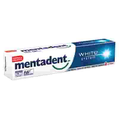 MENTADENT WHITE SYSTEM 75 ML