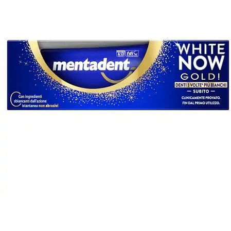 Mentadent White Now Gold Triple Power 50 Ml