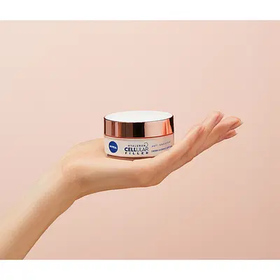 NIVEA HYALURON CELLULAR FILLER ANTI-GRAVITA' CREMA GIORNO ANTI-ETA' SPF30 50 ML NIVEA HYALURON CELLULAR FILLER ANTI-GRAVITA' CREMA GIORNO ANTI-ETA' SPF30 50 ML