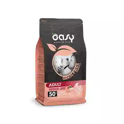 OASY DRY DOG GRAIN FREE ADULT MEDIUM/LARGE TACCHINO 2,5 KG