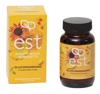 Glucomannano Estratto Secco 60 Tavolette