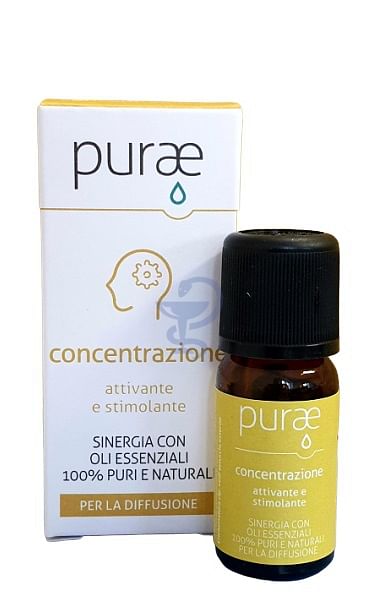 Purae Sinergia Con Oli Essenziali Concentrazione 10 Ml