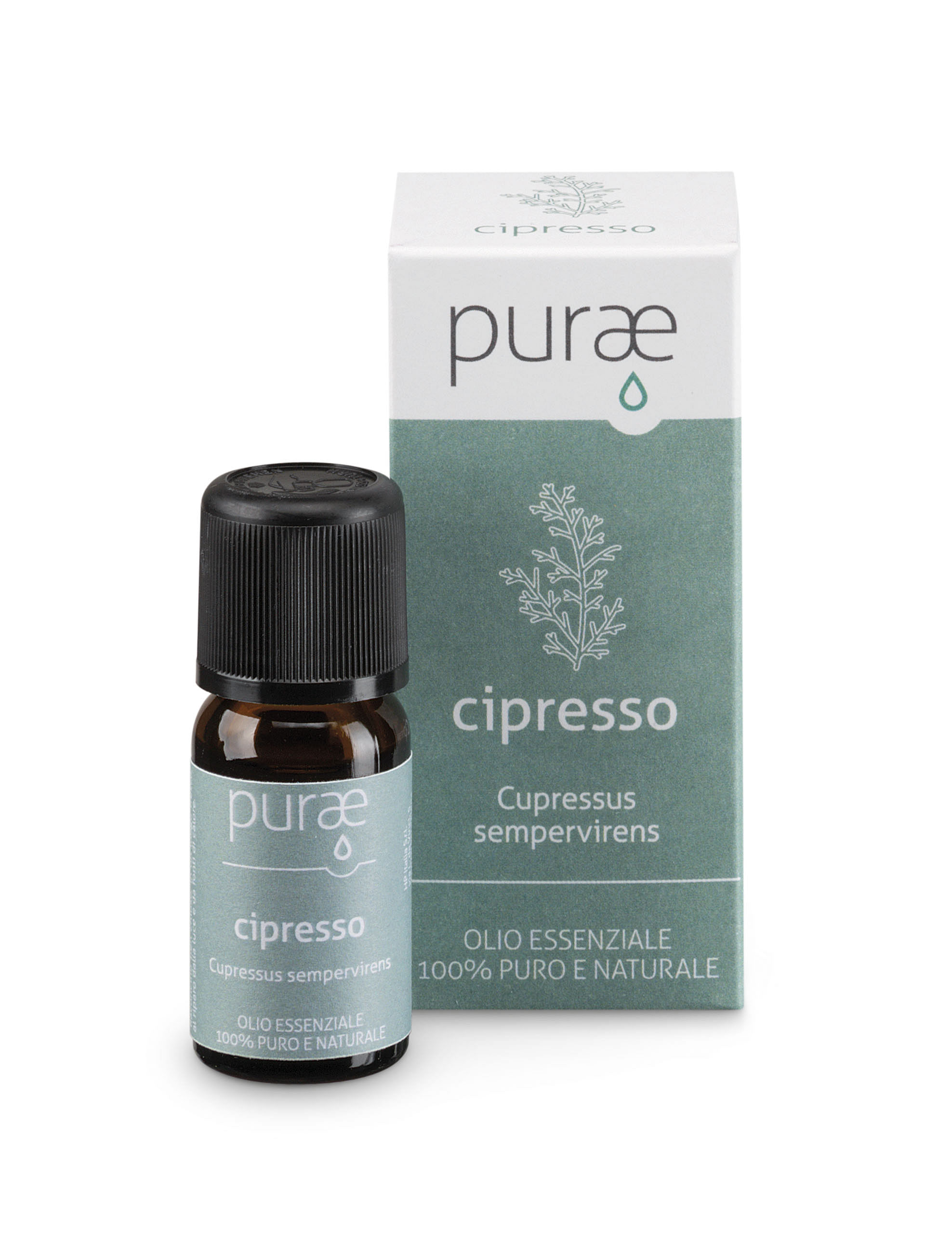 Purae Olio Essenziale Cipresso Foglie/Rametti 10 Ml