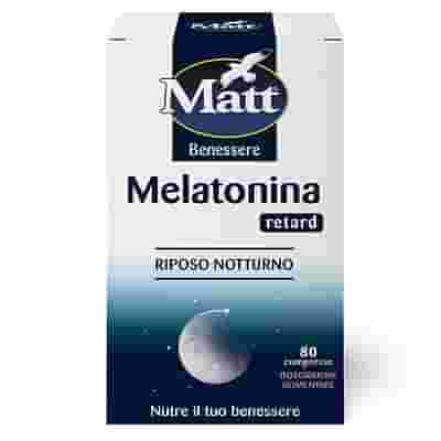 MATT BENESSERE MELATONINA RETARD 80 COMPRESSE