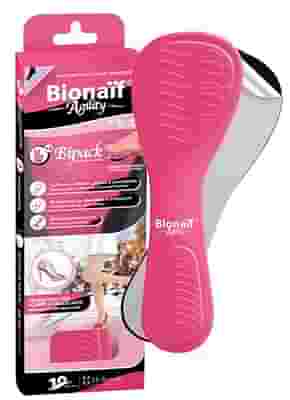 BIONAIF AGILITY SOTTOPIEDE CONFEZIONE DOPPIA ROSA E NERO