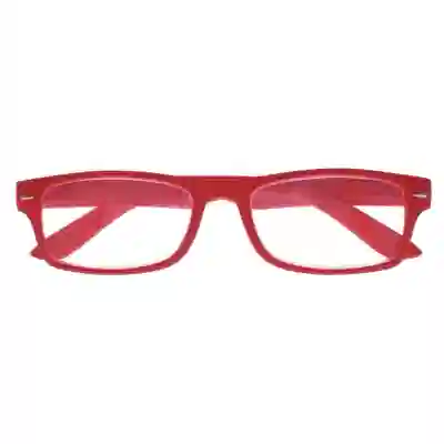 OCCHIALE DA LETTURA PREMONTATO MILANO ROSSO +1,0