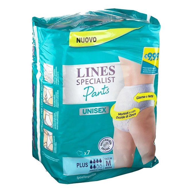 Lines Specialist Pants Plus Unisex M 7 Pezzi