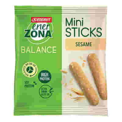 ENERZONA MINI BREAD STICKS SESAME 22 G