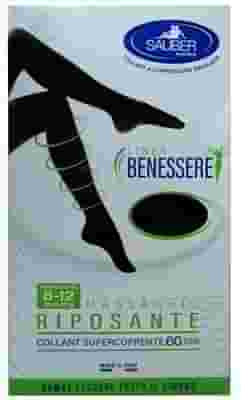 COLLANT SUPERCOPRENTE SAUBER 8-12 MMHG FANTASIA POIS PICCOLI BIANCO E NERO 4