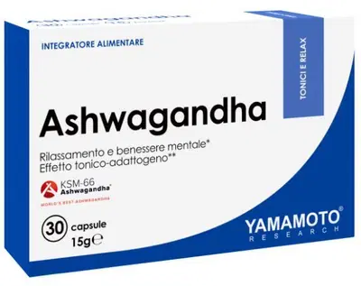 YAMAMOTO RESEARCH ASHWAGANDHA 30 CAPSULE YAMAMOTO RESEARCH ASHWAGANDHA 30 CAPSULE