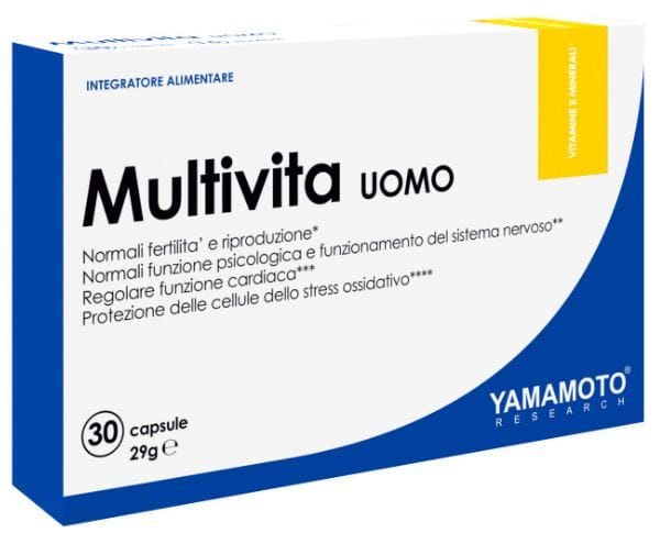 YAMAMOTO RESEARCH MULTIVITA UOMO 30 CAPSULE