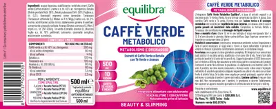 CAFFE' VERDE METABOLICO 500 ML CAFFE' VERDE METABOLICO 500 ML