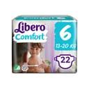 LIBERO COMFORT 6 PANNOLINO PER BAMBINO 13-20 KG 22 PEZZI