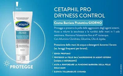 CETAPHIL PRO DRYNESS CONTROL CREMA MANI BARRIERA PROTETTIVA GIORNO 50 ML CETAPHIL PRO DRYNESS CONTROL CREMA MANI BARRIERA PROTETTIVA GIORNO 50 ML