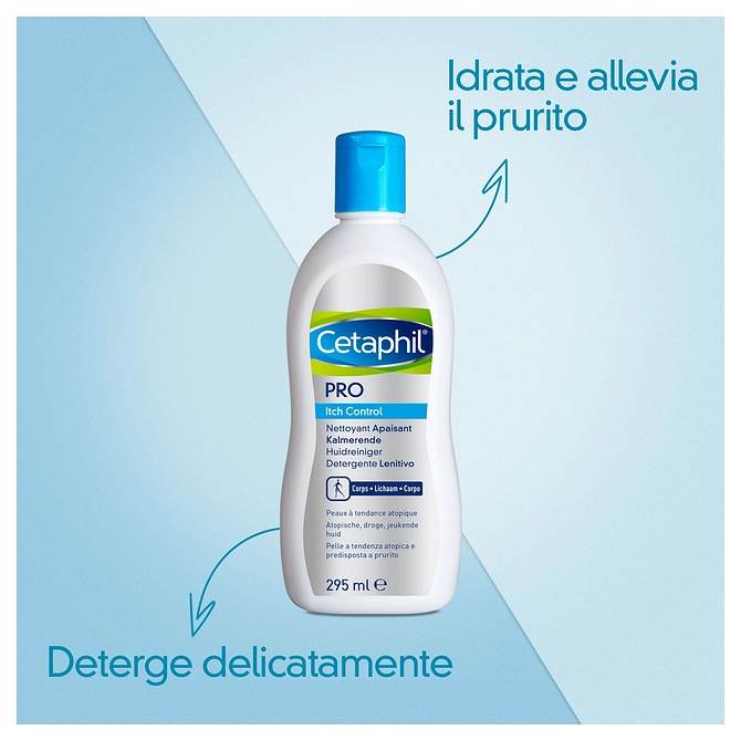 Cetaphil Pro Itch Control Detergente Lenitivo 295 Ml