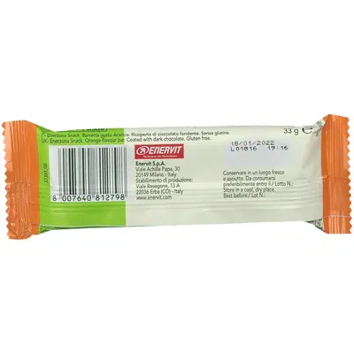 ENERZONA SNACK ORANGE 33 G ENERZONA SNACK ORANGE 33 G