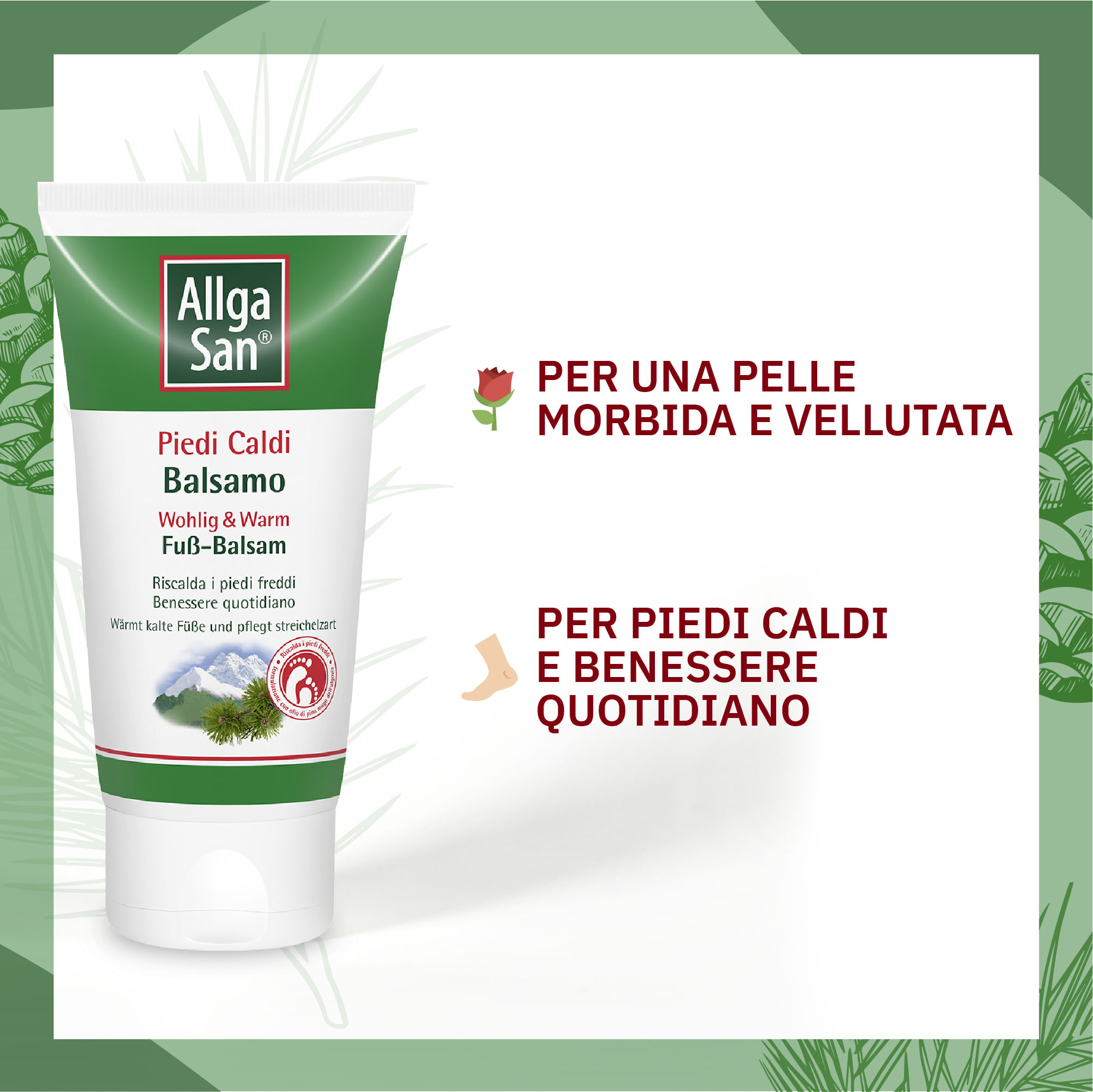 ALLGASAN PIEDI CALDI BALSAMO 75 ML