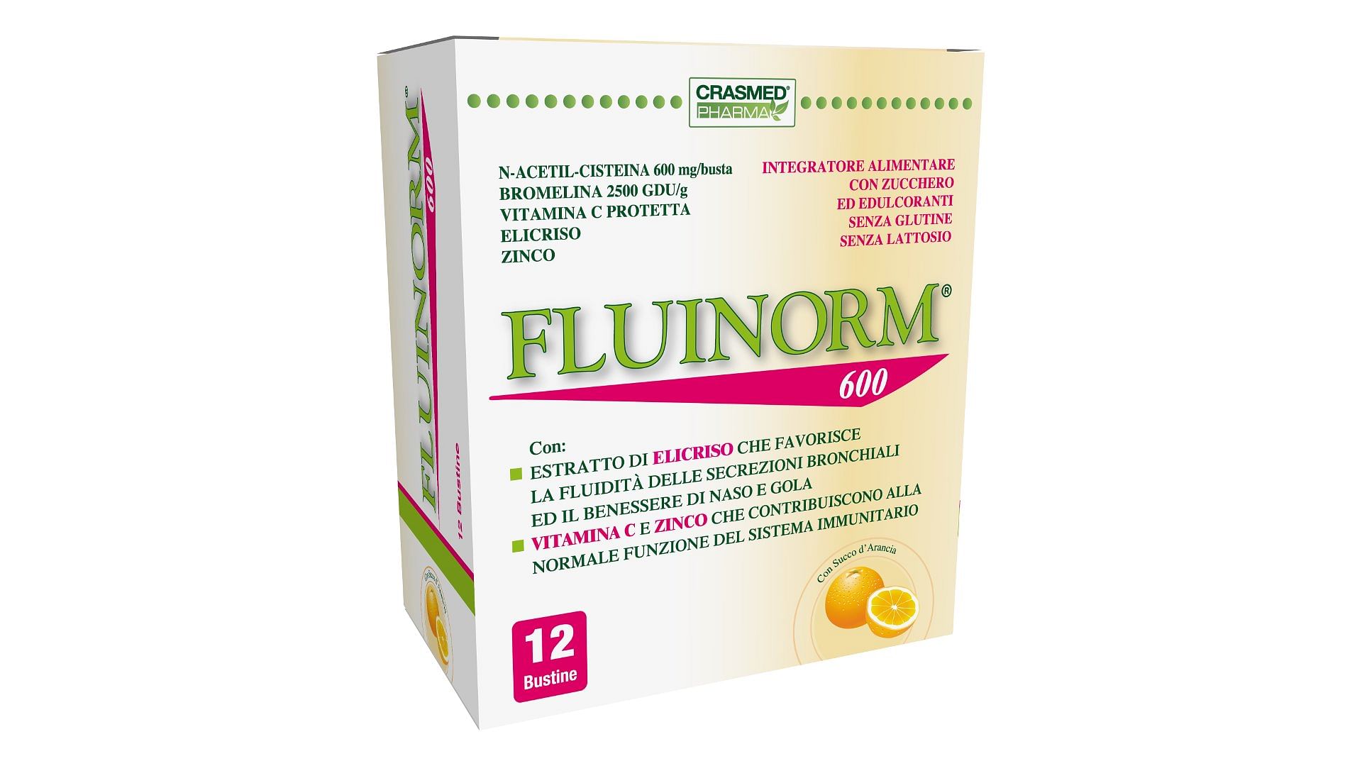 Fluinorm 600 12 Bustine