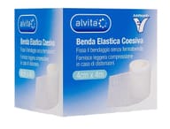 BENDA ELASTICA AUTOADESIVA ALVITA 4X4CM