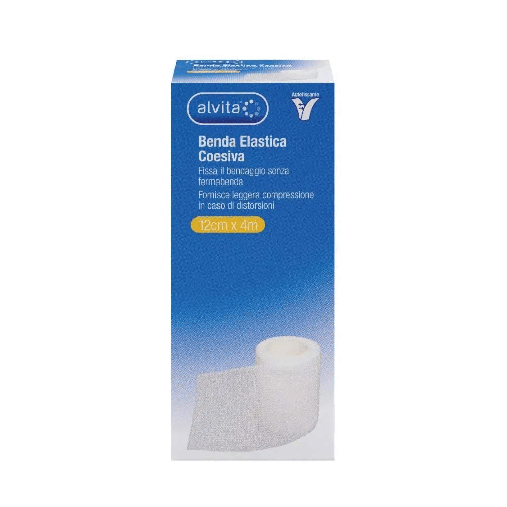 BENDA ELASTICA AUTOADESIVA ALVITA 12X4CM