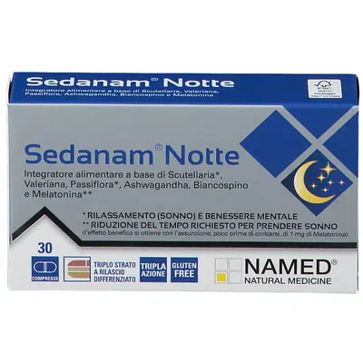 SEDANAM NOTTE 30 COMPRESSE SEDANAM NOTTE 30 COMPRESSE