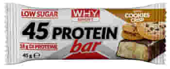 WHYSPORT 45 PROTEIN BAR COOKIES CRISP 45 G