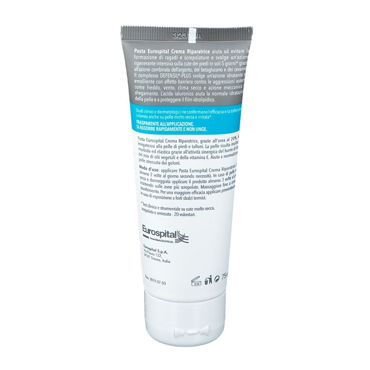 PASTA EUROSPITAL CREMA RIPARATRICE PIEDI 75 ML