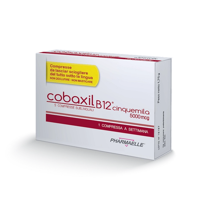 Cobaxil B12 5000 Mcg 5 Compresse Sublinguali