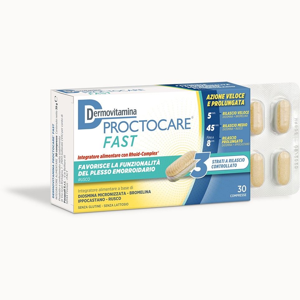 Dermovitamina Proctocare Fast 30 Compresse