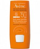 AVENE EAU THERMALE STICK LARGE ZONE SENSIBILI 50+ 8 G